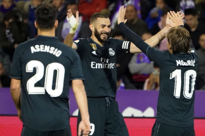 Liga : le Real Madrid prend une bouffée d’oxygène à Valladolid (4-1) Liga : le Real Madrid prend une bouffée d’oxygène à Valladolid (4-1)