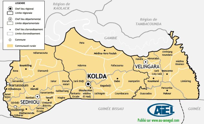A kolda, les producteurs d'anacarde attendent toujours les commerçants car ce n'est pas encore le grand rush.