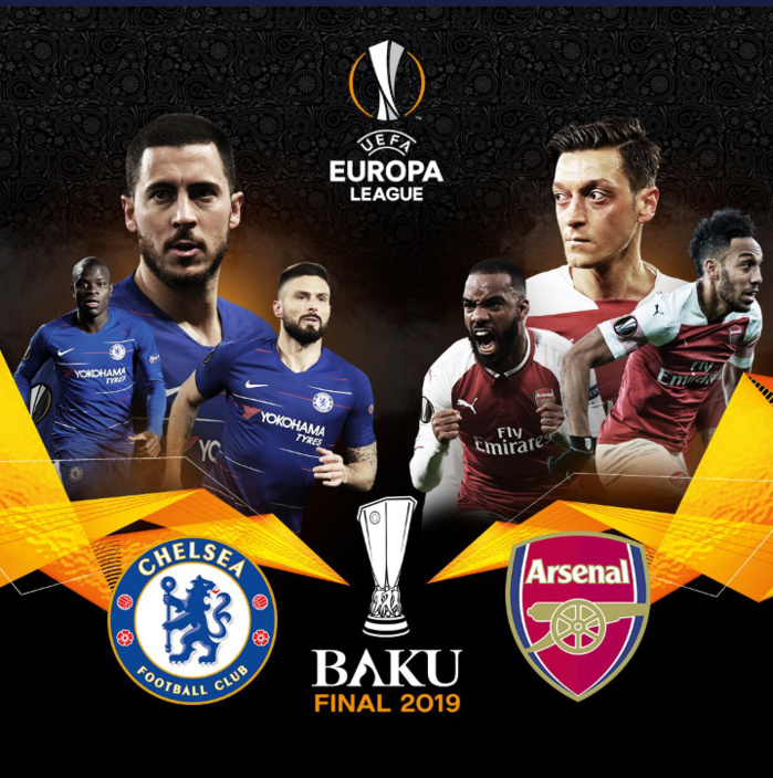 Finale Ligue Europa / Arsenal - Chelsea : Les "Gunners" à l'assaut des "Blues" ce mercredi à 19h GMT