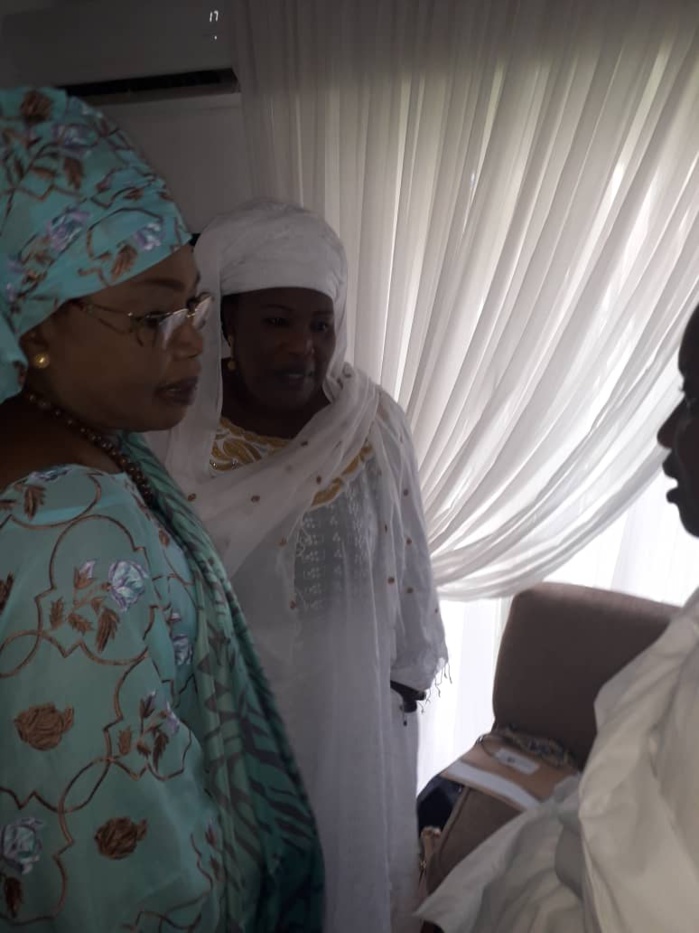 Présentation de condoléances : Les Femmes de Benno Bokk Yakaar chez Ousmane Tanor Dieng