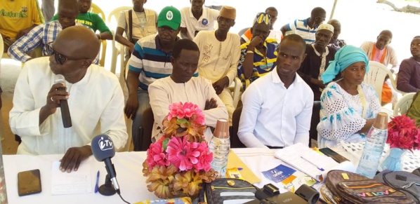 Ziguinchor: Me Pape Mamaille Diockou, parrain des 48 heures des Étudiants et Élèves de Tambacoumba