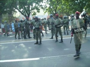 Cambérène : Les jeunes encore face à la police