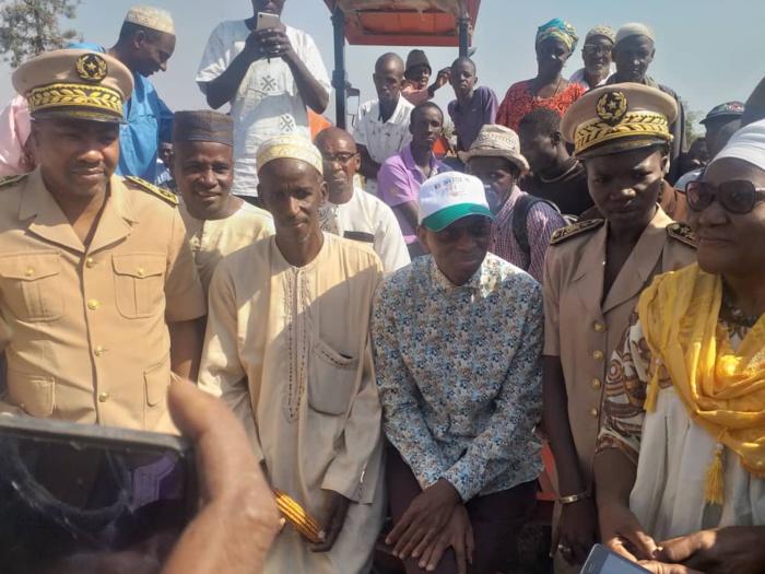 Après les règions de ziguinchor et Sedhiou, le Ministre de l'agriculture et de l'équipement rural le professeur Moussa Baldé