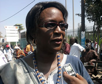 SENEGAL-PRESIDENTIELLE-FELICITATION Amsatou Sow Sidibé se réjouit du geste de Me Wade