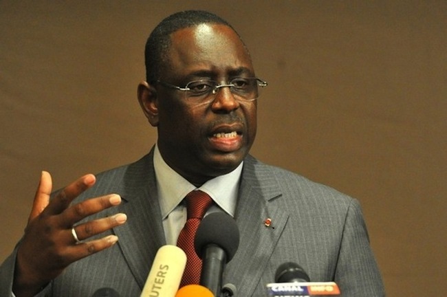 SENEGAL-PRESIDENTIELLE-DECLARATION Macky Sall salue une "victoire du peuple sénégalais"