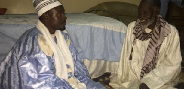 Serigne Bass Abdou Khadre en visite chez Serigne Saliou Touré à Thiès
