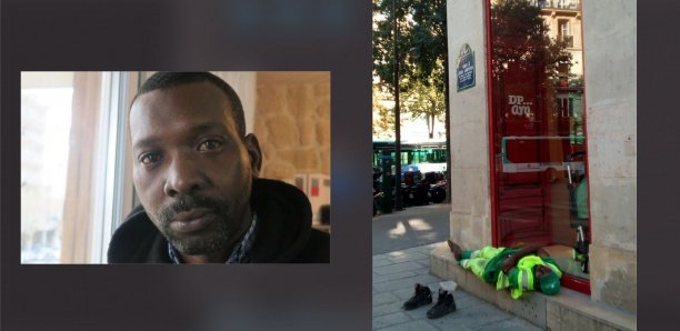 Photographié à son insu pendant une pause, l'agent de propreté Adama Cissé est licencié