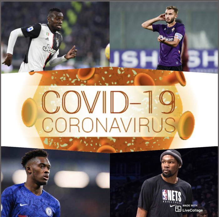 Pandémie du coronavirus : Les footballeurs professionnels victimes préférées du virus ?