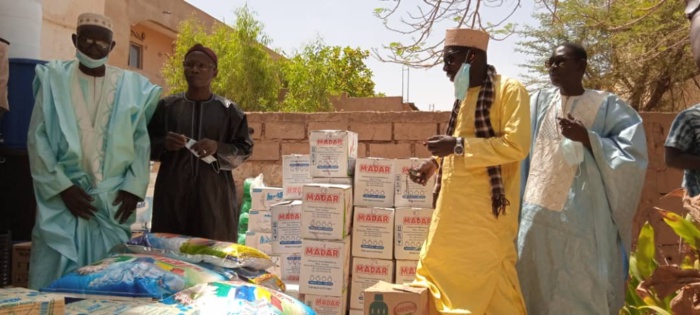 APPUI À LA RIPOSTE COVID-19 : Le ministre Mamadou Talla soulage les populations de Kanel.