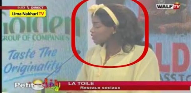 Walf Tv: Une Animatrice s’écroule en plein direct…