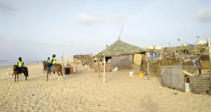 Covid-19 : Le visage de la plage de Yoff-Bceao, 24h après les nouvelles restrictions.