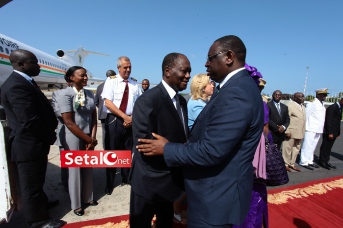 REGARDEZ. Les Images du départ du Président Ivoirien, Alassane Dramane Ouattara de Dakar