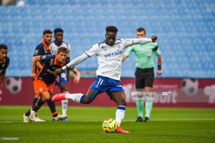 8eme journée Ligue 1 : Boulaye Dia signe un triplé contre Montpellier écrasé 4-0 par Reims.
