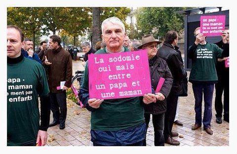 Photo du Jour: Marche Anti-mariage gays