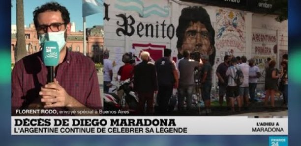Mort de Maradona : l'Argentine rend hommage à son "gamin en or"