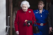 La Reine Elizabeth II sort de l'hôpital