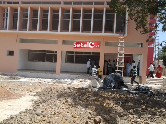 REGARDEZ. Baldé visite les nouveaux locaux de la mairie de Ziguinchor
