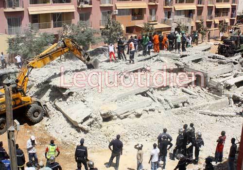 Effondrement de l’immeuble de Ouakam : L’entrepreneur condamné à 2 mois ferme
