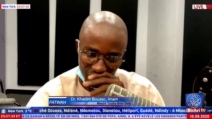 DR KHADIM BOUSSO : « Aucun Oustaz ne peut oser dire que l'Islam accepte le massage de l'homme par une femme quelconque » DR KHADIM BOUSSO : « Aucun Oustaz ne peut oser dire que l'Islam accepte le massage de l'homme par une femme quelconque »