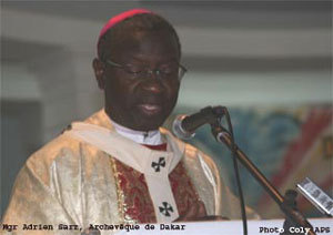 Le Cardinal Sarr aux fidèles de Thiès « Dans l’Eglise, le pouvoir ne s’arroge pas ; il se reçoit… »