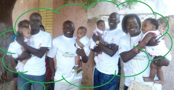 L’Association « House of peace and Sharing » au chevet de la mère des quadruplés