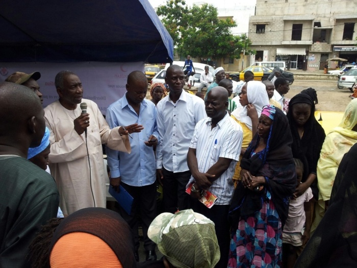 Commune d’Arrondissement de Biscuiterie : La Croix Rouge  Sénégalaise au secours de 800 familles nécessiteuses