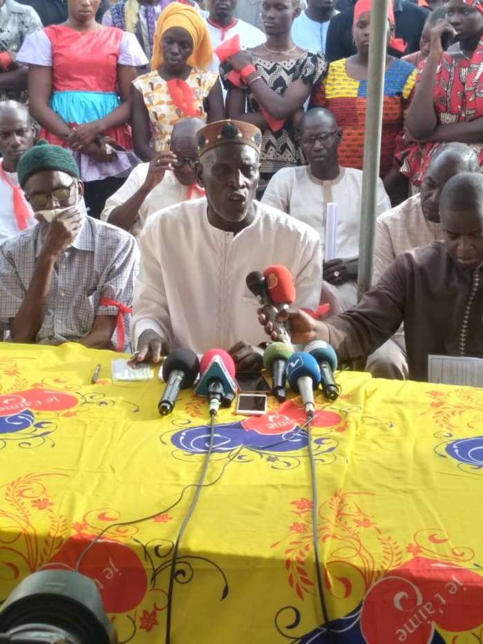 Redécoupage de Guédiawaye : Sa révision et sa correction exigées par le collectif des habitants de Nimzatt Wakhinane 4/Bagdad/Guédiawaye.