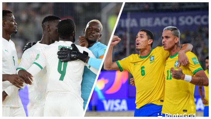 nCoupe du monde Beach Soccer : Le Sénégal affronte le Brésil ce jeudi, en quart de finale (12h 00 Gmt)