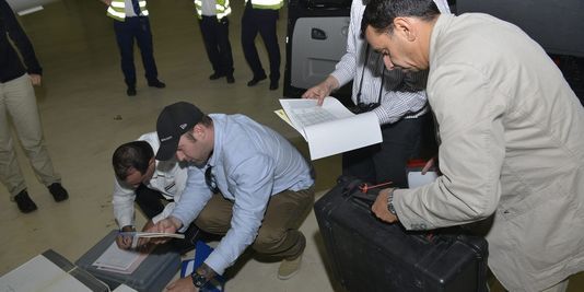 Les armes chimiques de la Syrie en cours d'examen