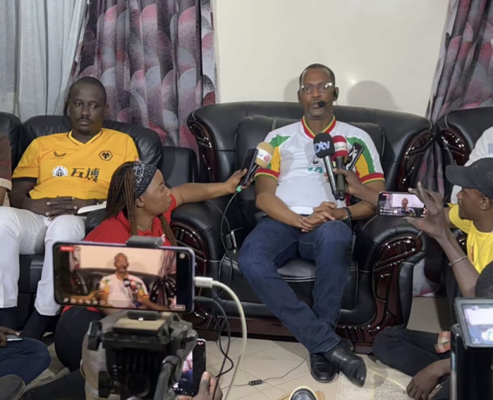 Locales à Kolda : Mame Boye Diao face à la presse pour parler aux koldois.