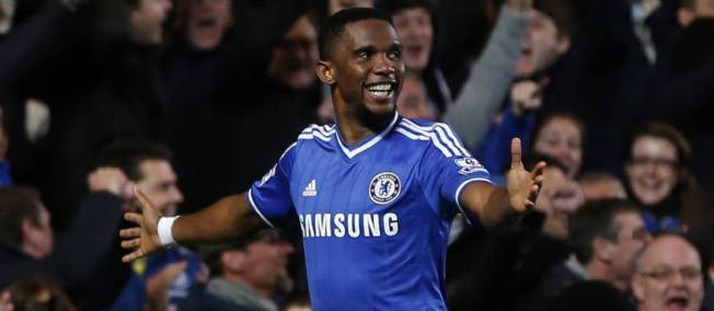 Football - Angleterre - Chelsea vs Man United (3-1): Eto'o éteint les Red Devils avec un triplé !