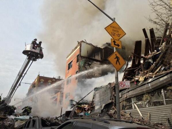 New York : deux immeubles explosent, 4 morts