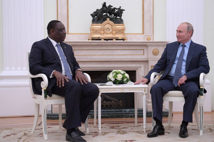 Échange avec Vladimir Poutine : Les interpellations du président Macky Sall à son homologue russe pour une désescalade et la libération des céréales.