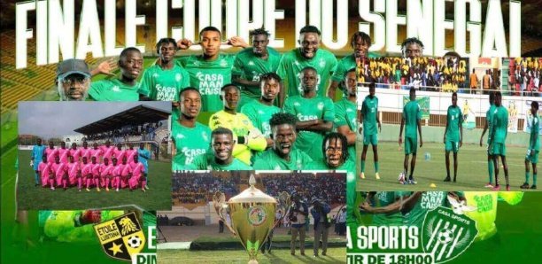 Finale coupe du Sénégal : Casa sport écrase étoile de Lusitana sur le score de 3 buts à 0