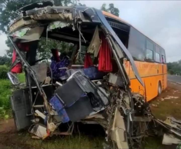 Accident sur l'Axe Koungheul-Kaffrine : le bilan passe à 5 morts et 72 blessés dont 13 dans un état grave.