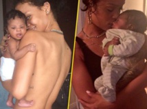 Rihanna : et maintenant, elle pouponne topless Rihanna : et maintenant, elle pouponne topless