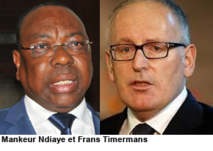 Mankeur Ndiaye et Frans Timermans évoquent la coopération entre Dakar et Amsterdam