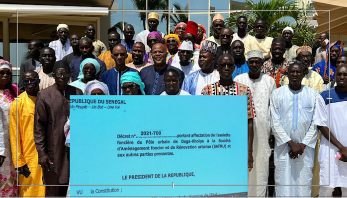 Affaire terrain Aeroport Lss, Macky Sall a réglé le problème du collectif Tank