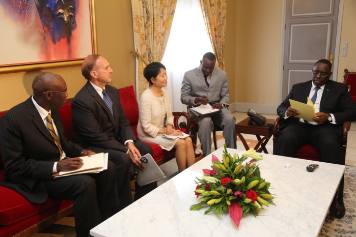 La Présidente du Fonds pour l'environnement mondial reçue par le président Macky Sall