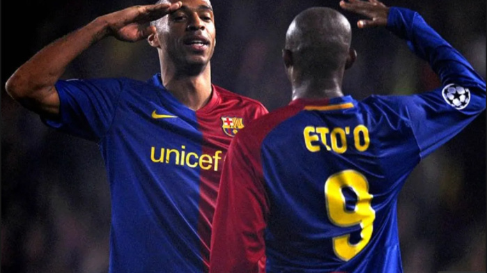 Samuel Eto’o tacle Thierry Henry : « Je pense qu’il n’était pas au niveau de Nicolas Anelka… » Samuel Eto’o tacle Thierry Henry : « Je pense qu’il n’était pas au niveau de Nicolas Anelka… »