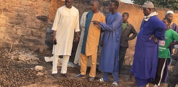 Koumpentoum : L'économie de tout un village ravagé par un incendie à Sinthiou Ngalom