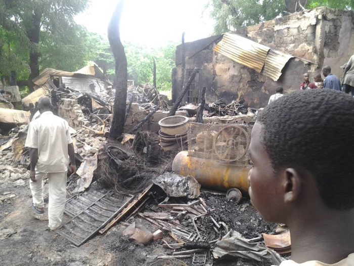 Un incendie cause d'importants dégâts à Kolda Un incendie cause d'importants dégâts à Kolda