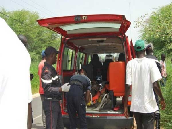 Tambacounda : Une collision entre un tricycle et un véhicule particulier fait 1 mort et 4 blessés