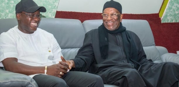 En visite à la Fidak : l’ex Dg du Cices, Adama Sall, encense son successeur Salihou Keita