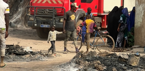 Incendie à Bantaco : Une cinquantaine de cases réduites en cendres