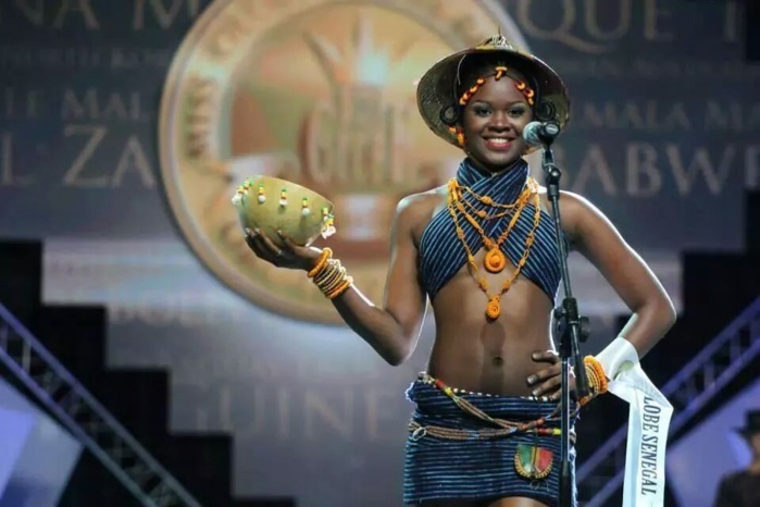 Nafissatou Ba, représentante du Sénégal à l'élection miss globe 2014