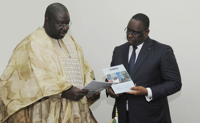 Remise du rapport annuel du CNRA : Discours du président Babacar Touré