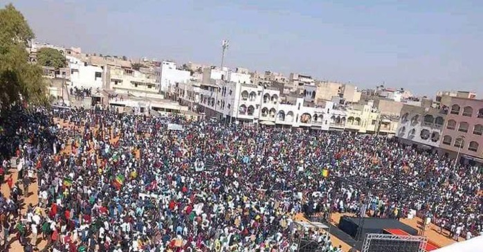 Le Pastef annonce un autre méga meeting Le Pastef annonce un autre méga meeting