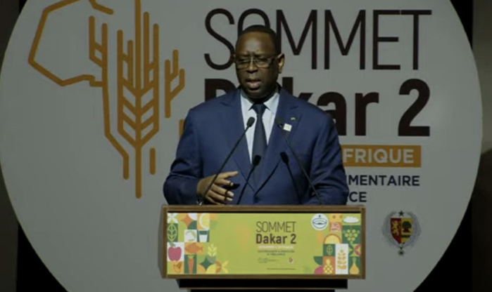 Agriculture : Macky Sall veut passer de l’Afrique “des problèmes” à celle des “solutions