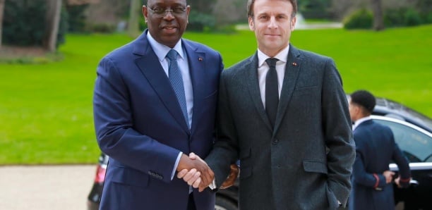 [Photos] : Macky Sall a rencontré Emmanuel Macron pour…